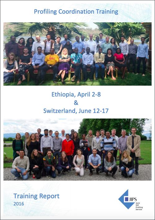 Report from the Profiling Coordination Training in Ethiopia & Switzerland (2016)