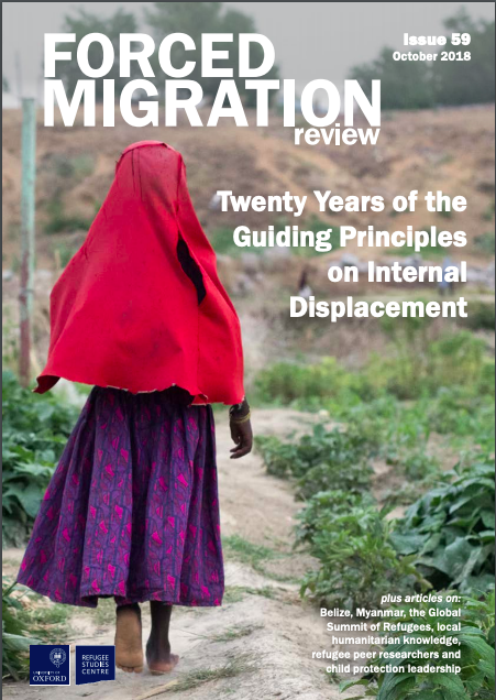 Forced Migration Review 59: 20 Years of the Guiding Principles on Internal Displacement