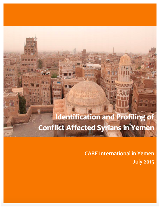 Identification & Profiling of Conflict Affected Syrians in Yemen (2015)